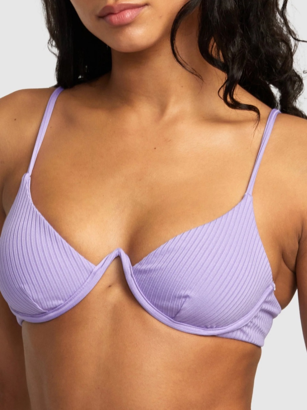 Zaful Purple Bikini Top - size small